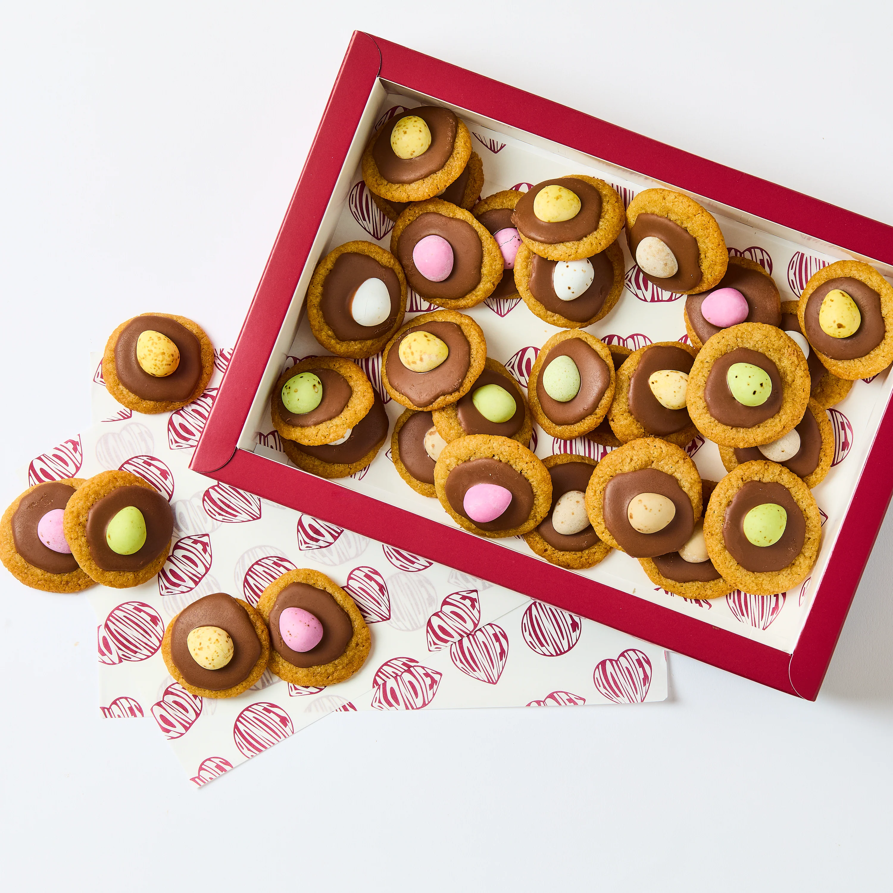 Bite size Mini Egg Cookies