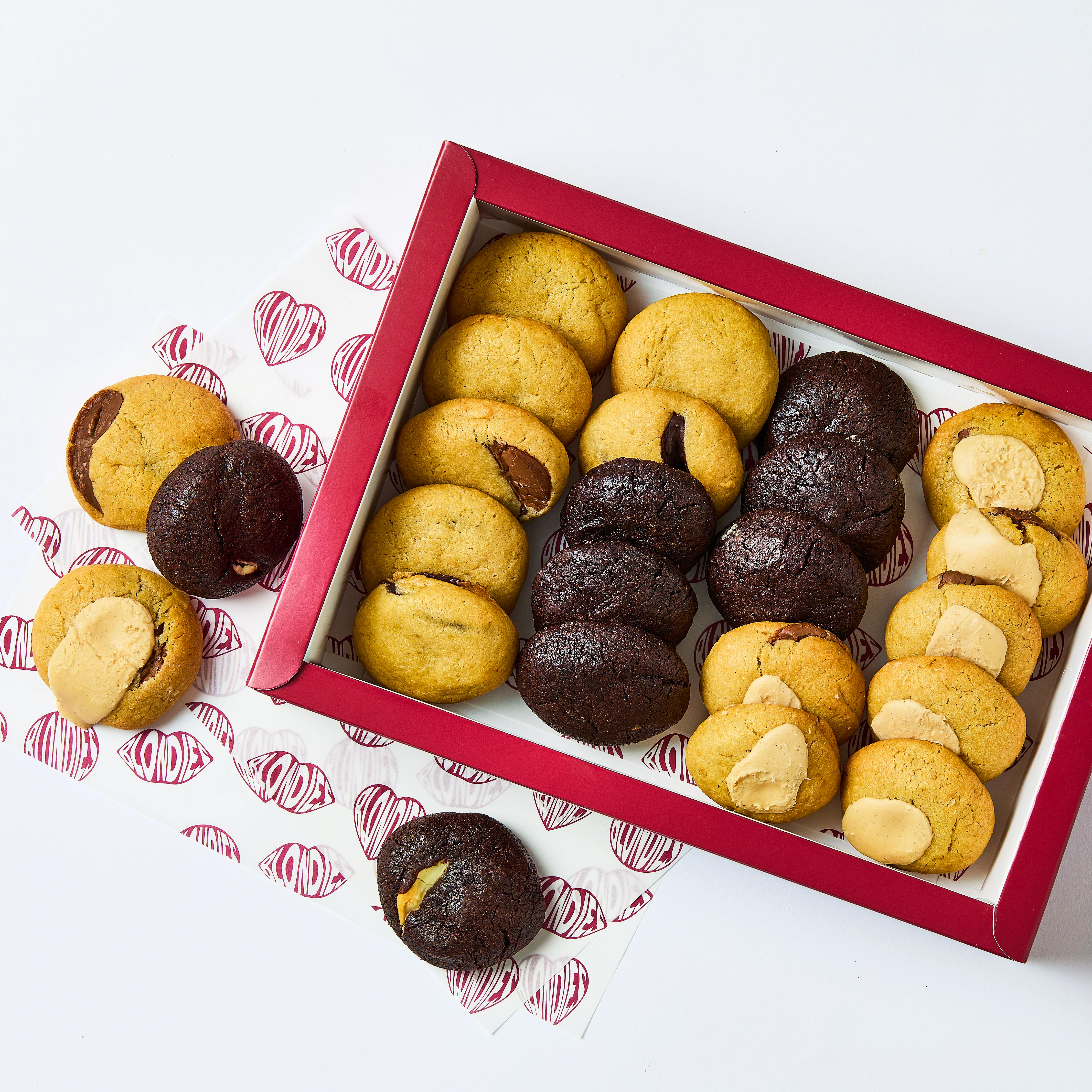 Bite Size NYC Thicc Cookies - Box of 24