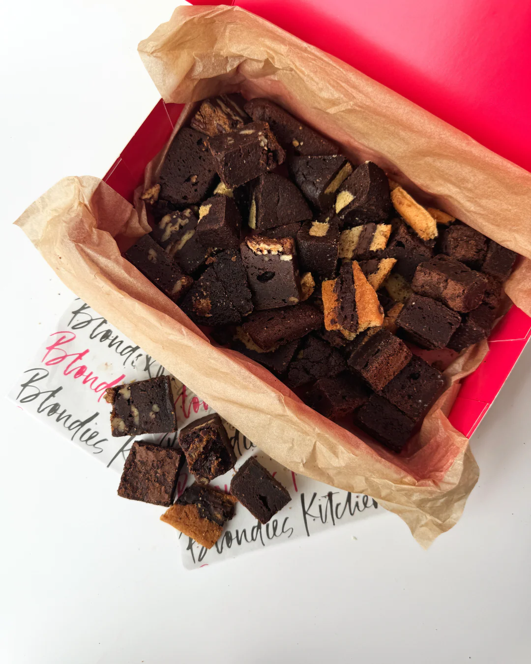 Brownie Off Cuts  - WITH NUTS - Image 2