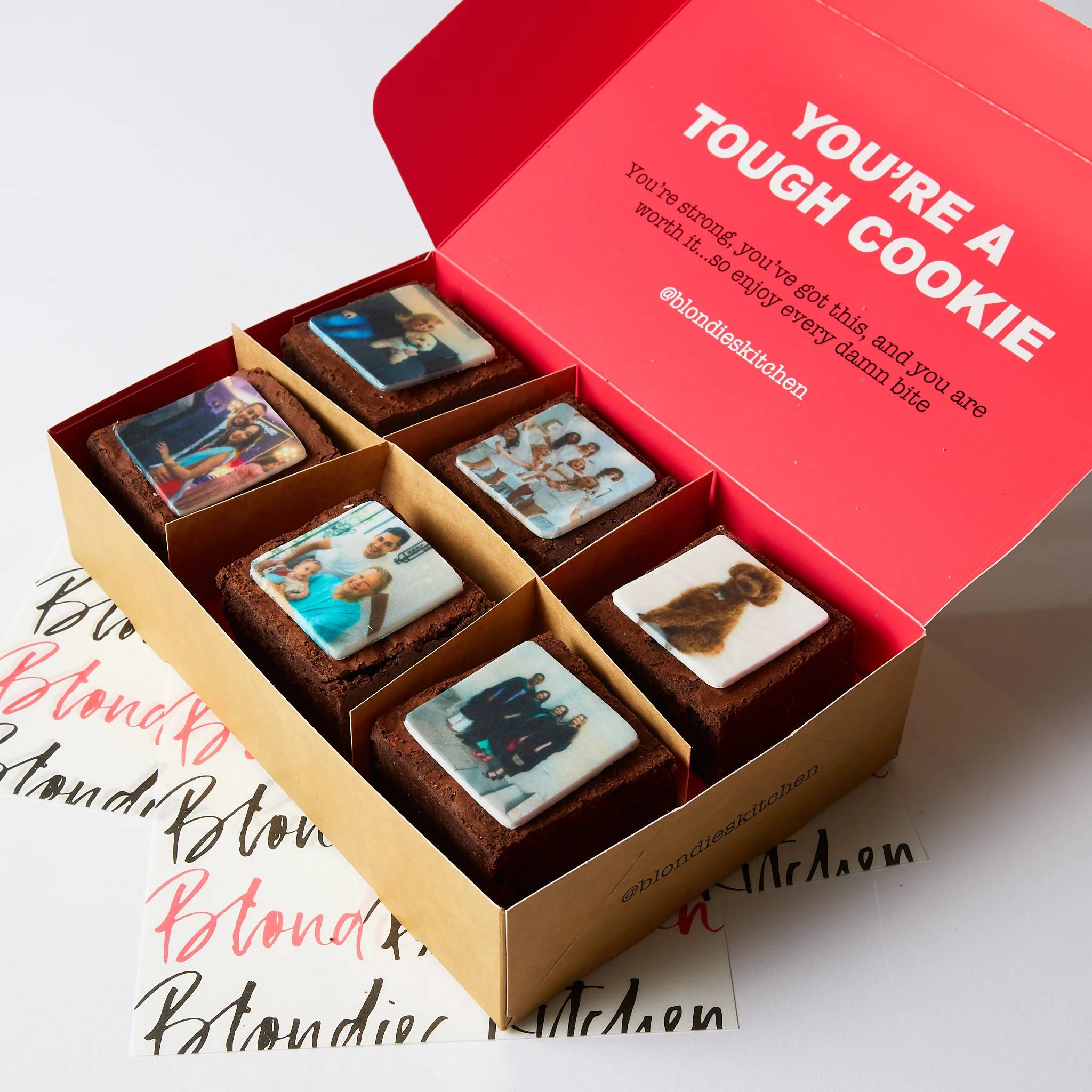 Classic Personalised Photo Brownies - Image 5