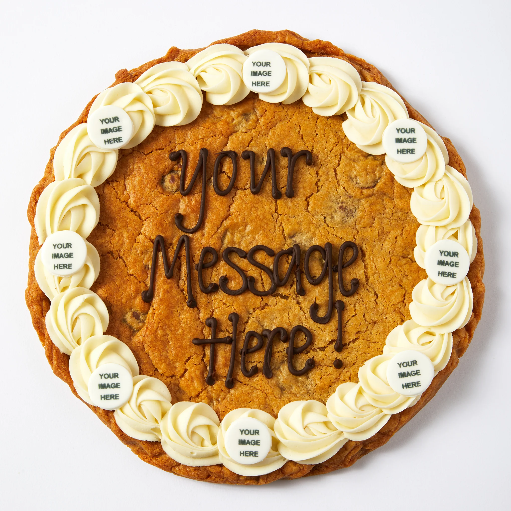 Giant Upload Your Photo/Logo Disc Cookie