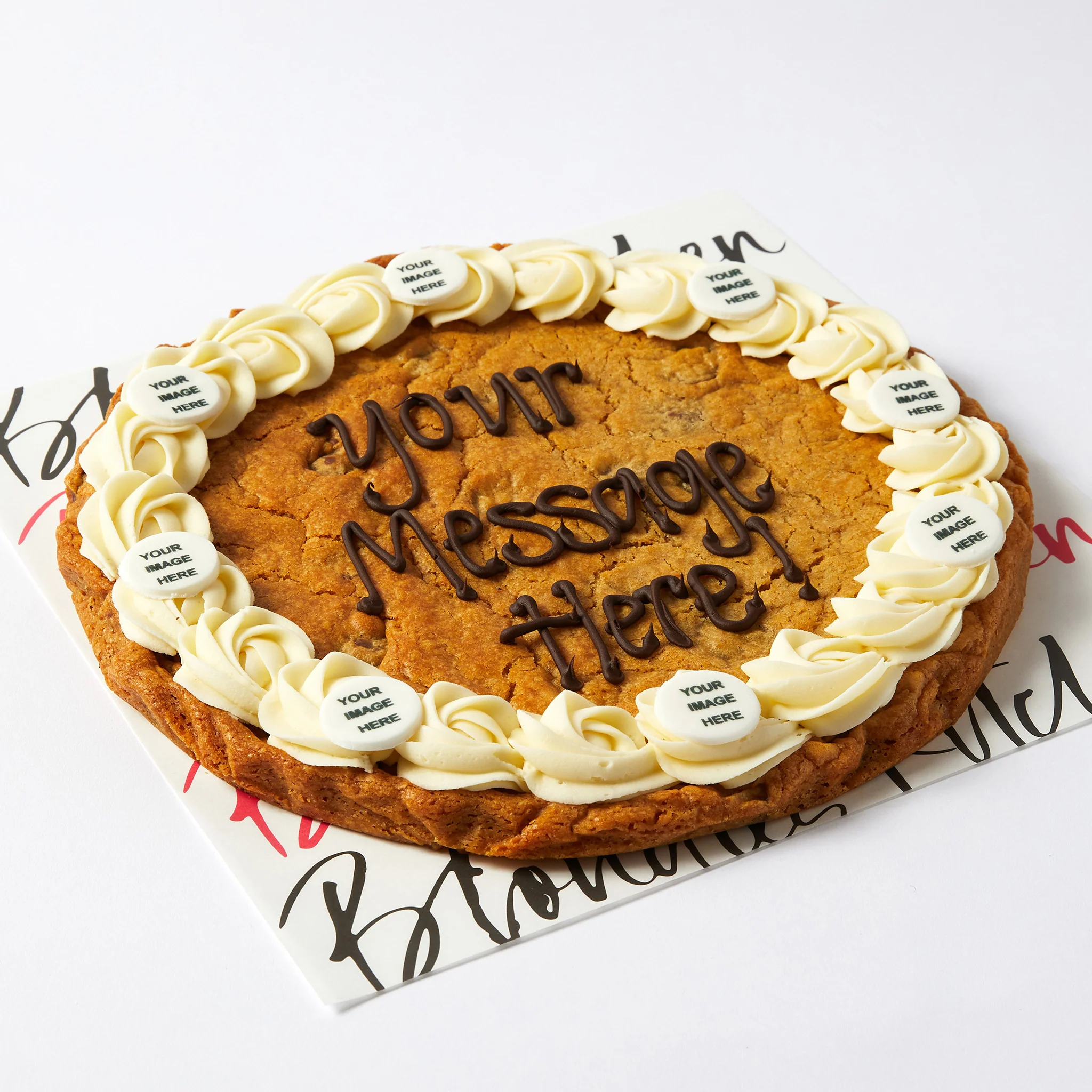 Giant Upload Your Photo/Logo Disc Cookie - Image 2
