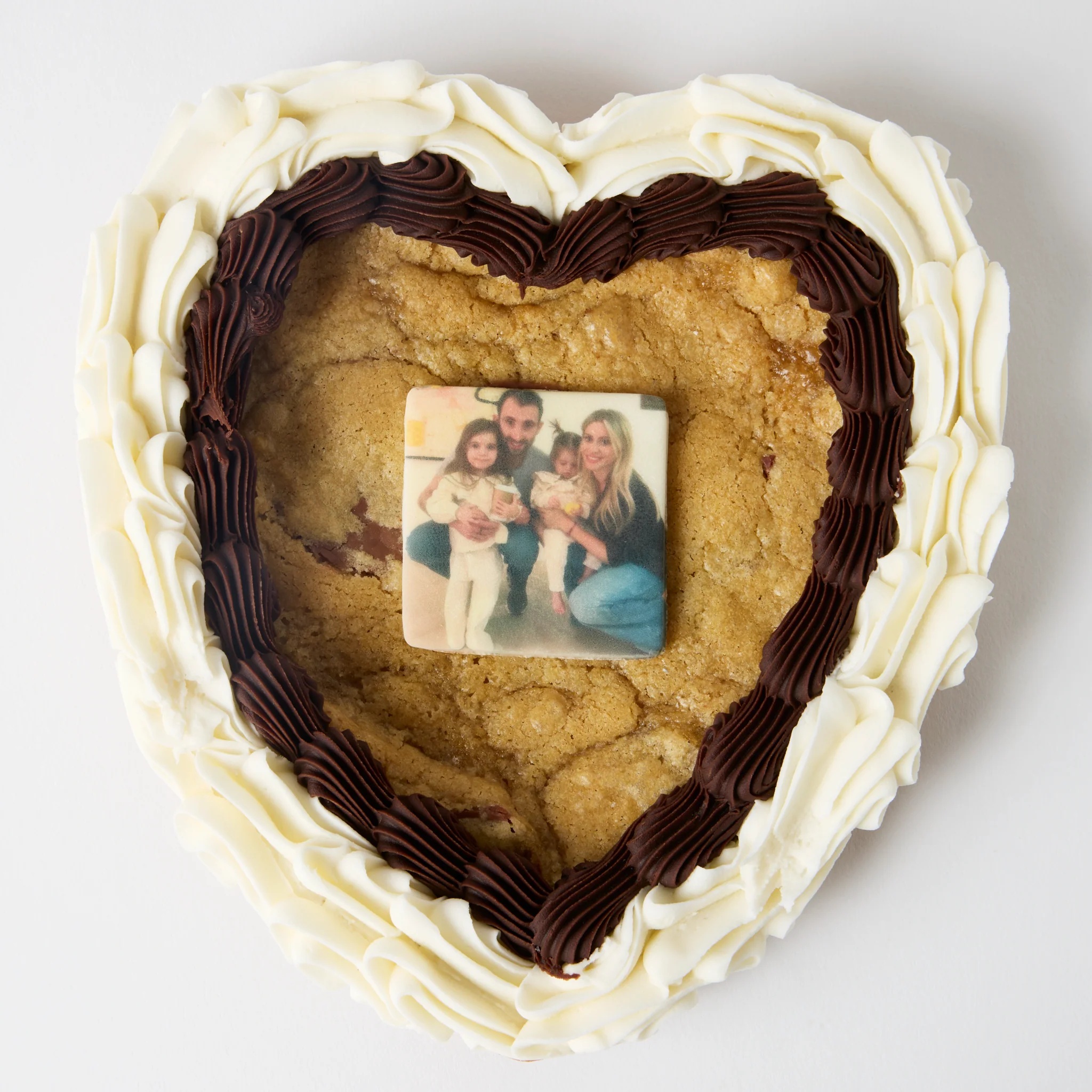 Heart Photo Frame 7 Inch Cookie
