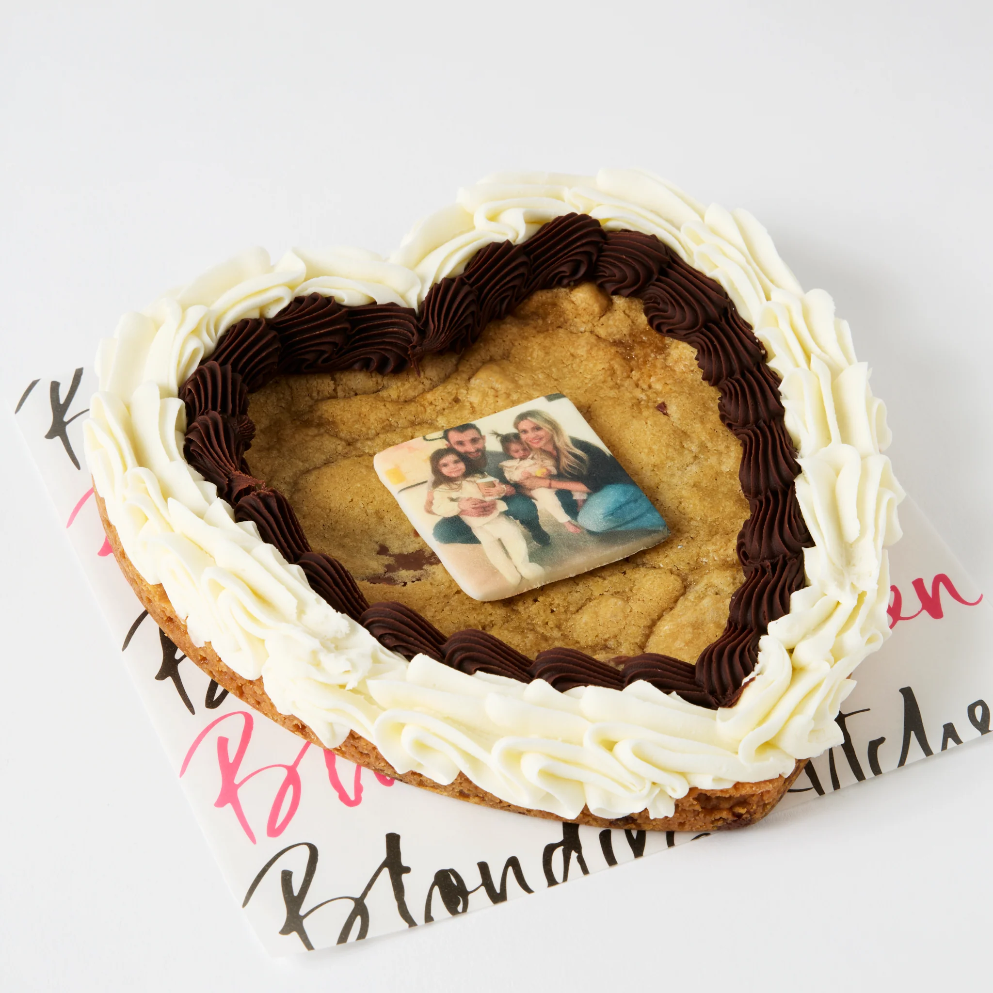 Heart Photo Frame 7 Inch Cookie - Image 2