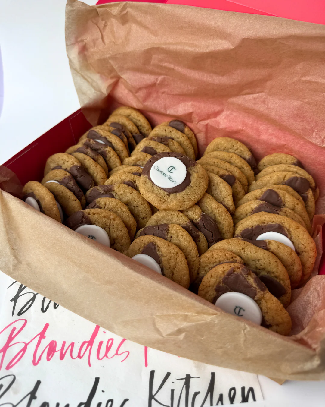 Upload Your Photo/Logo Disc Bitesize Cookies - Box of 50 - Image 3