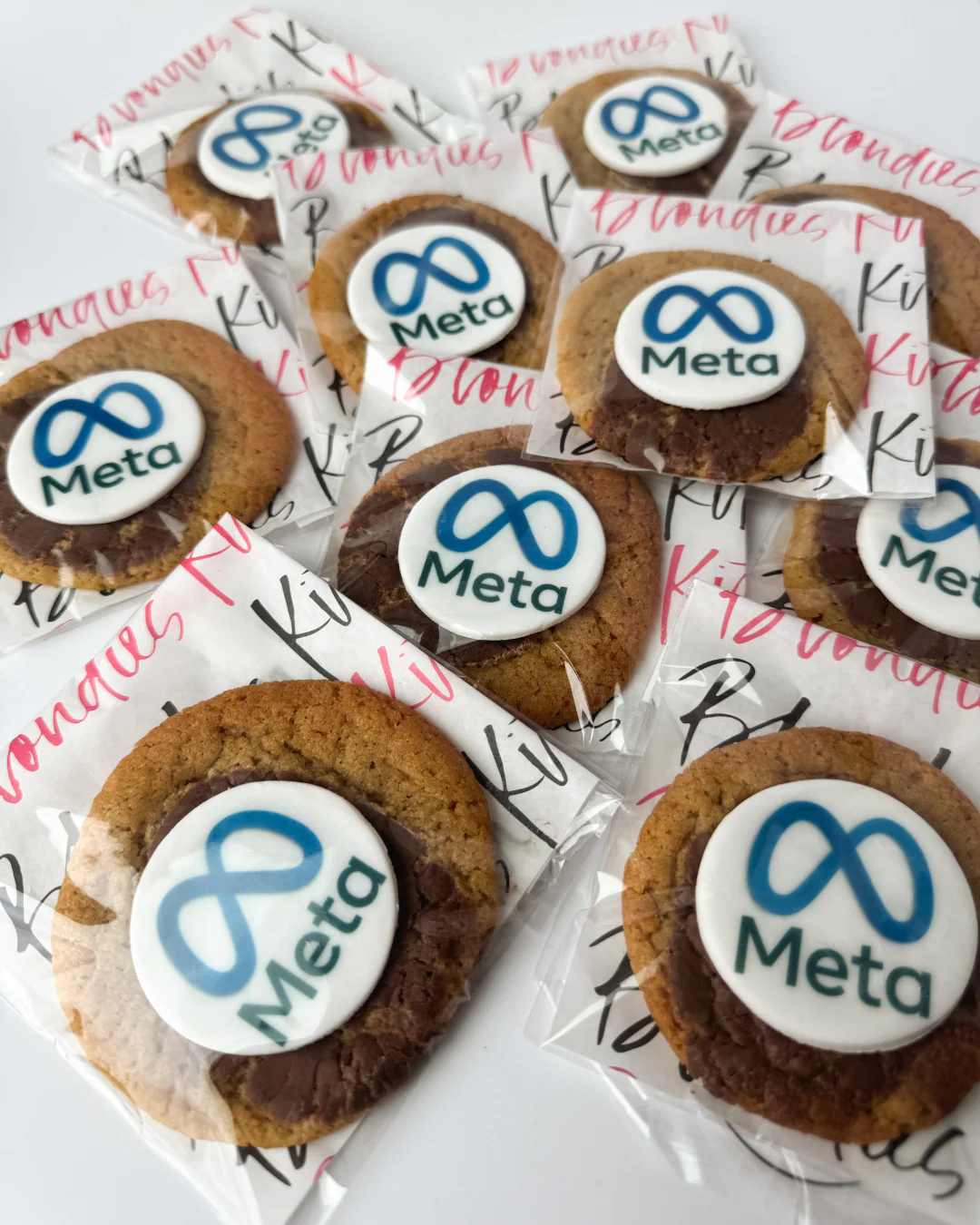 Upload Your Photo/Logo Disc Small Cookies (Cellophane wrapped)